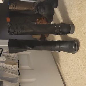 Women's Black Riding Boots
